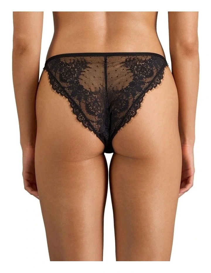 Midnight Magic Tanga in Black image 1
