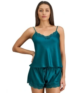 Sleigh The Night Cami And Short in Everglade