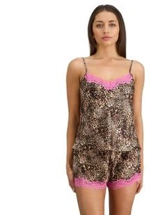 Sleigh The Night Cami And Short in Multi