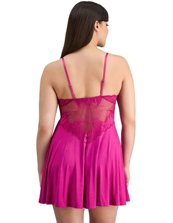 Siesta Chemise in Fantasy Fuchsia image 2