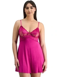 Siesta Chemise in Fantasy Fuchsia