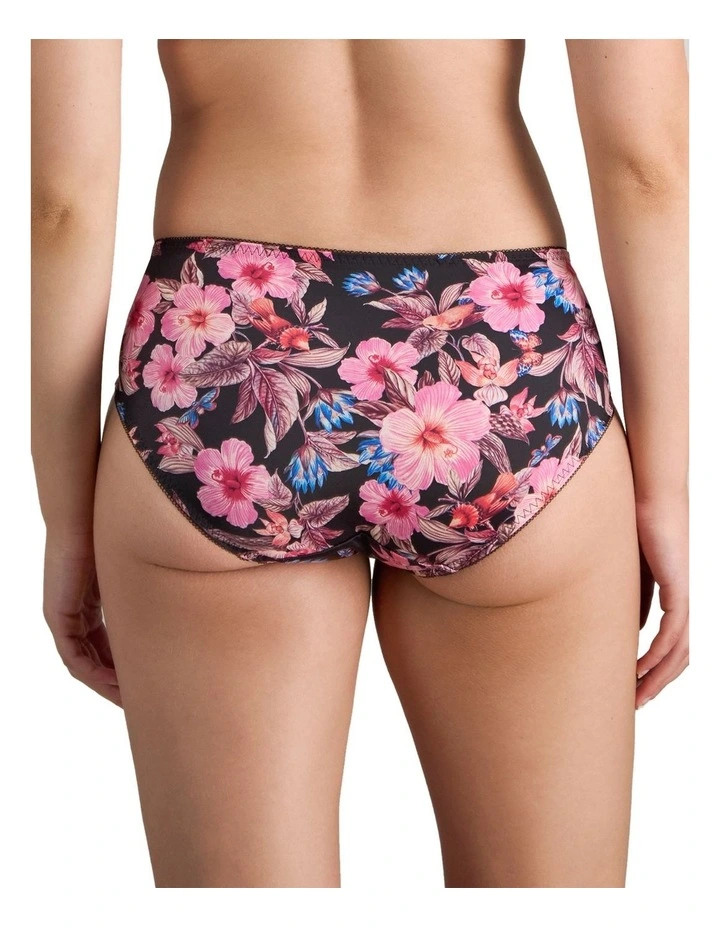 Wild Violet Full Brief in Tangled Garden Print image 2