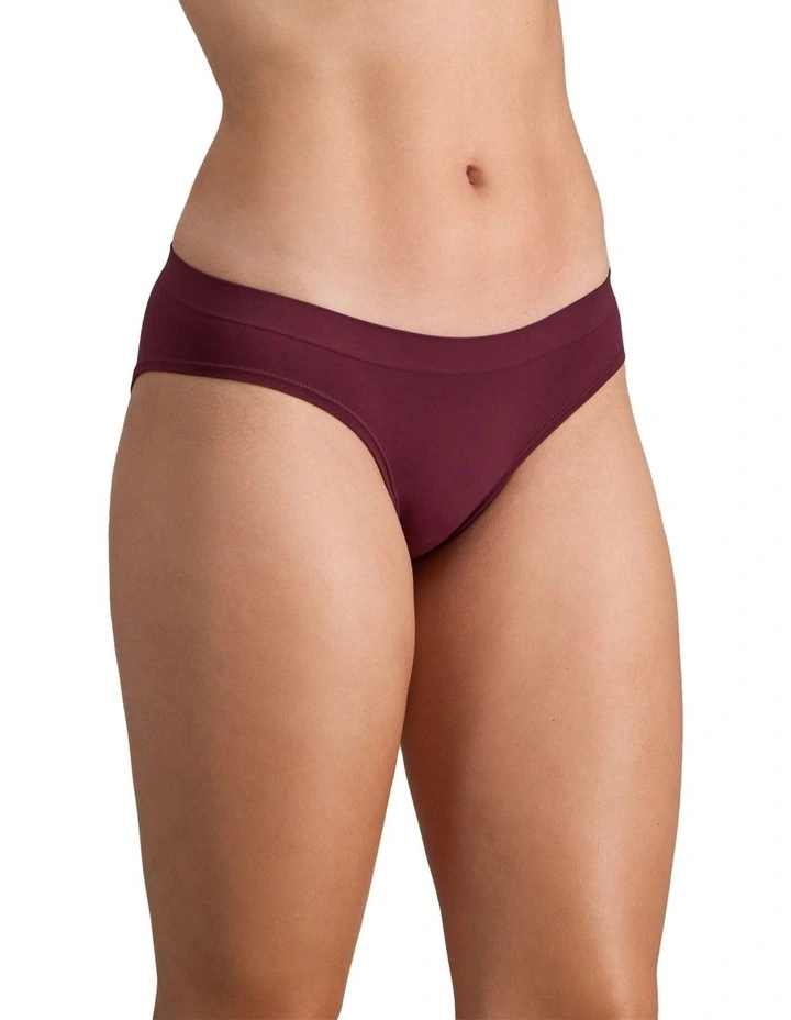 Seamless Soft Bikini in Fig image 3