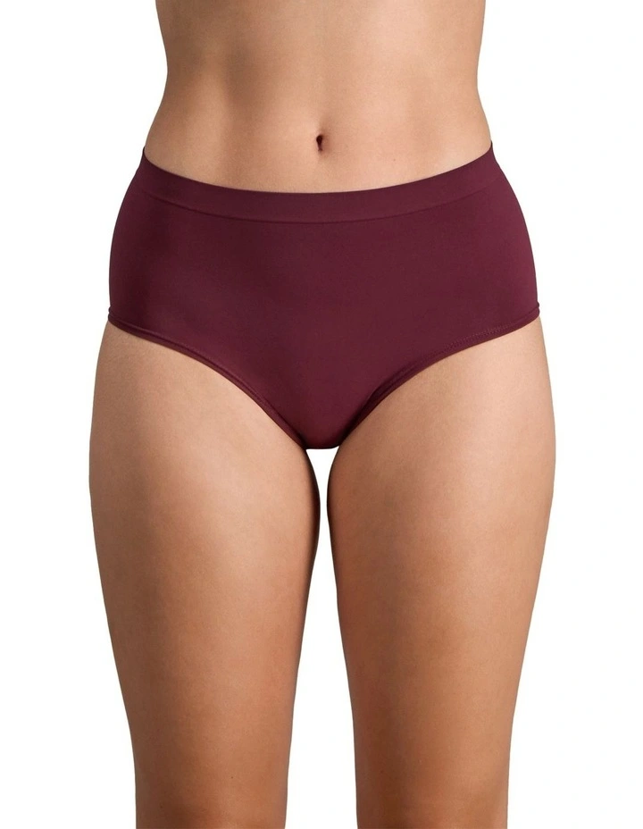 Seamless Soft Full Brief in Fig image 1