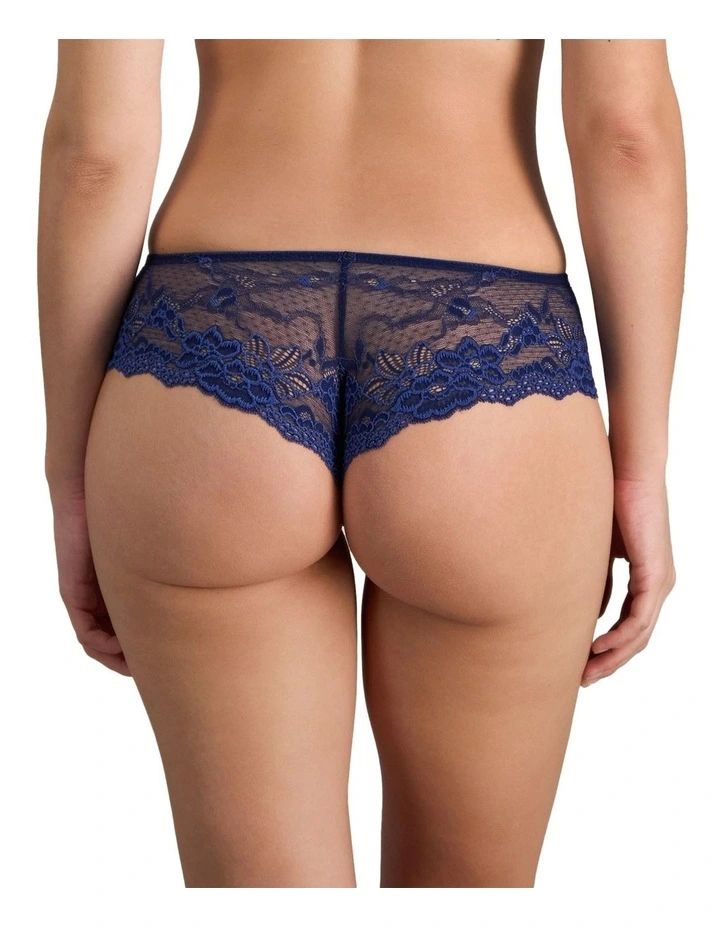 My Fit Lace Midi Brief in Medieval Blue image 2