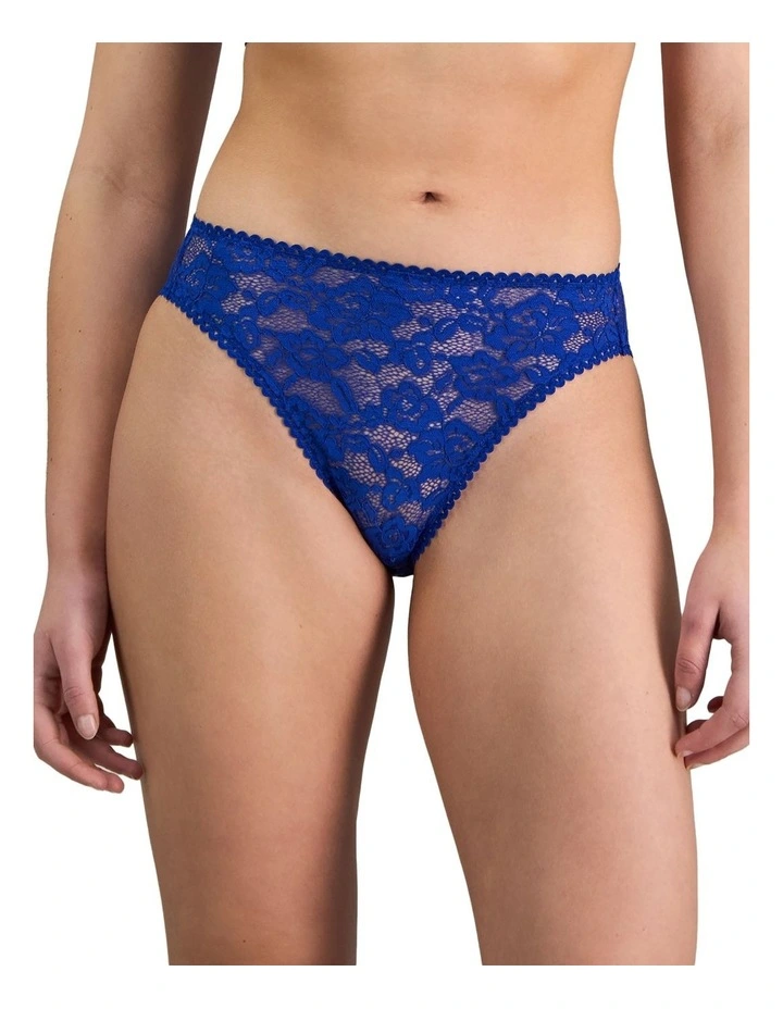 Leonie High Cut Brief in Surf The Web image 1