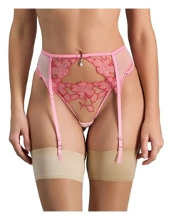 Josephine Suspender in Sachet Pink