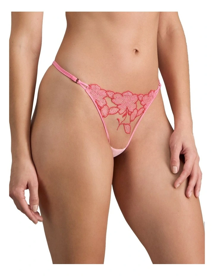 Josephine Thong in Sachet Pink image 3