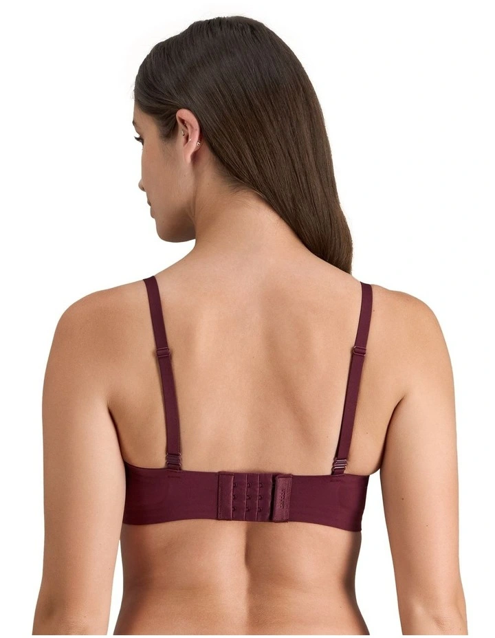 Comfit Collection Wirefree Plunge Bra in Fig image 2