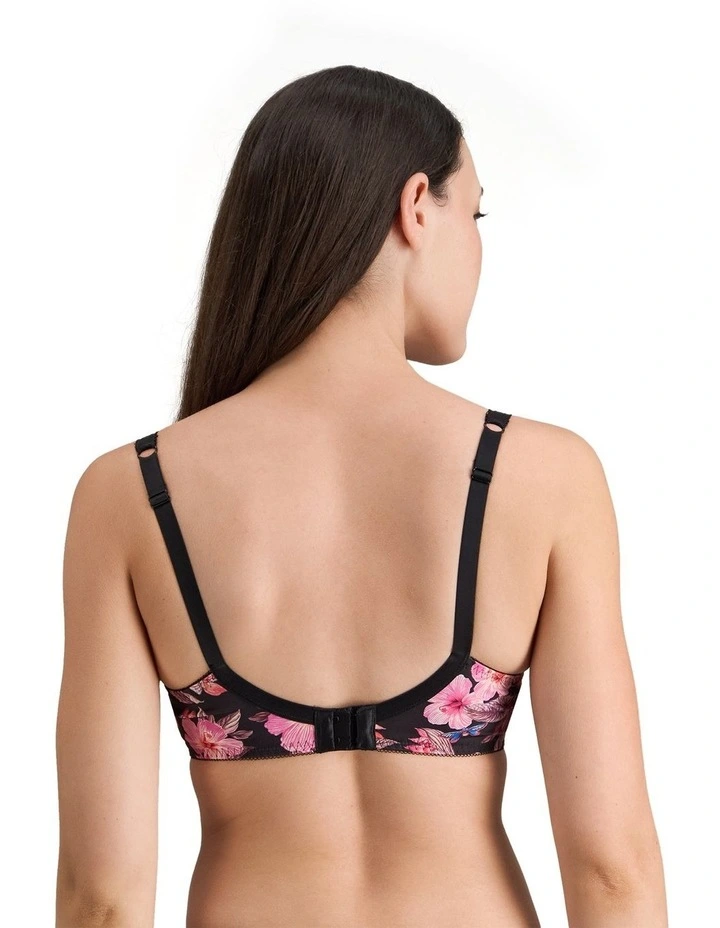Wild Violet Underwire Bra in Tangled Garden Print image 2