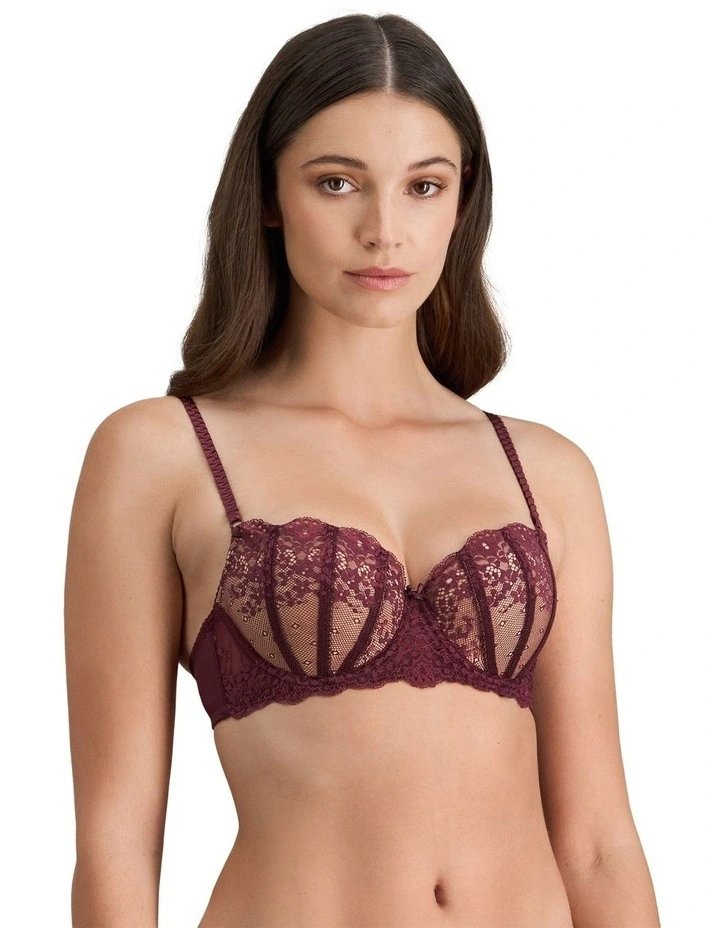 Sofia Contour Bra in Fig image 3