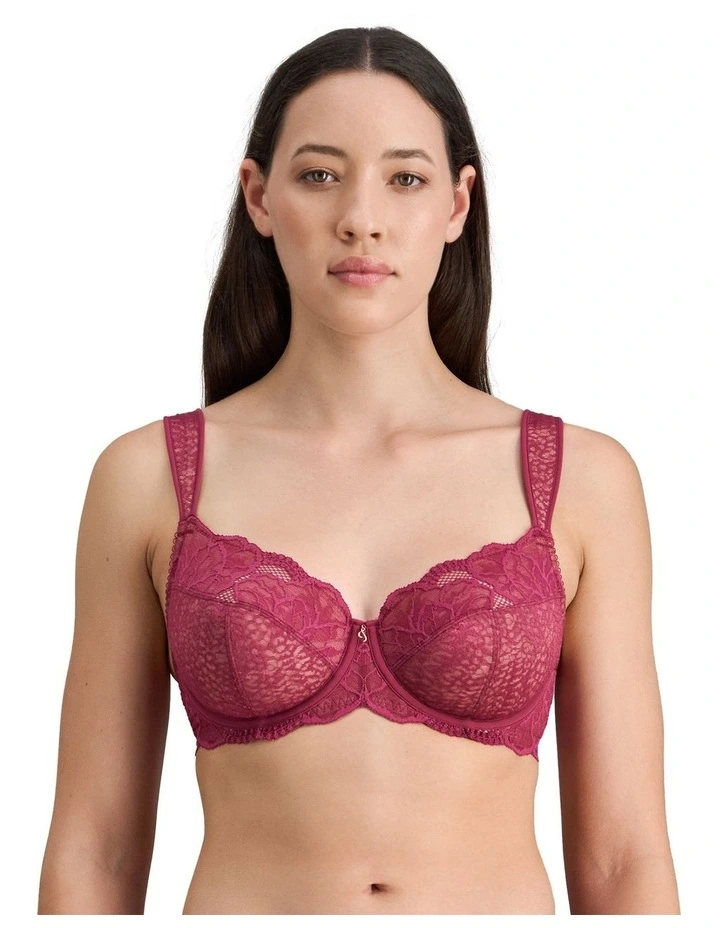 Midnight Express Underwire Bra in Beaujolais image 1