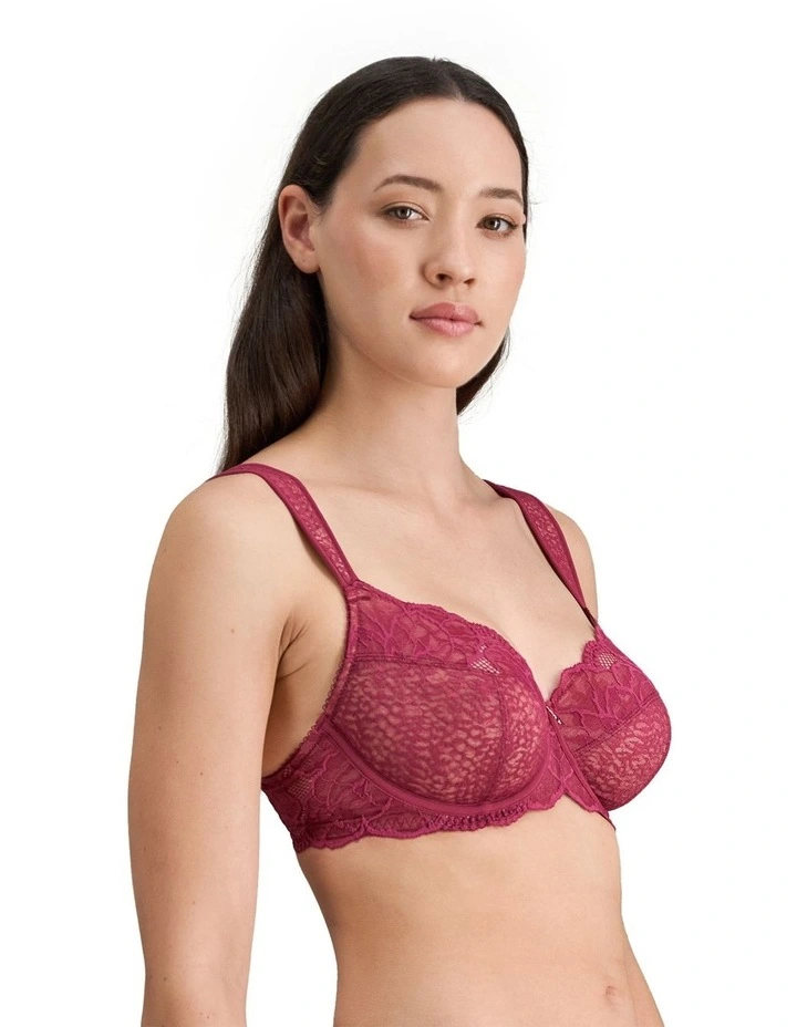 Midnight Express Underwire Bra in Beaujolais image 3
