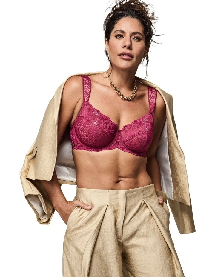 Midnight Express Underwire Bra in Beaujolais image 4