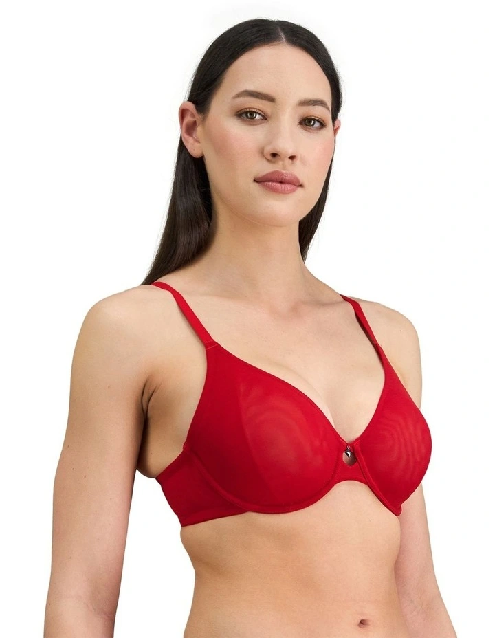 Lightweight Underwire Bra in Salsa image 3