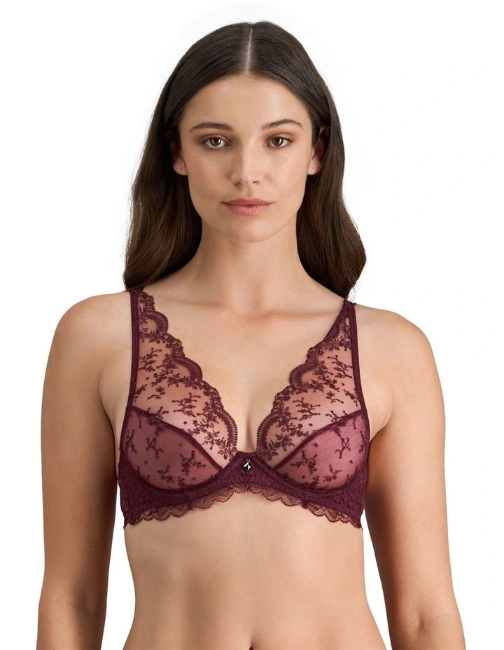 Etienne Underwire Bra in Fig image 1