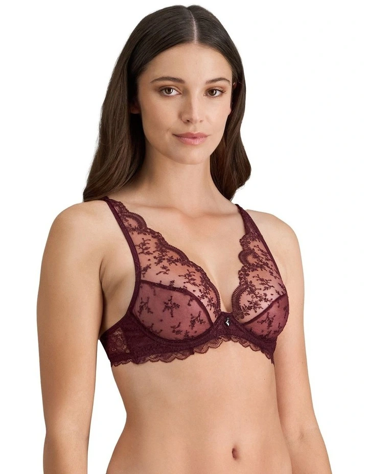 Etienne Underwire Bra in Fig image 3