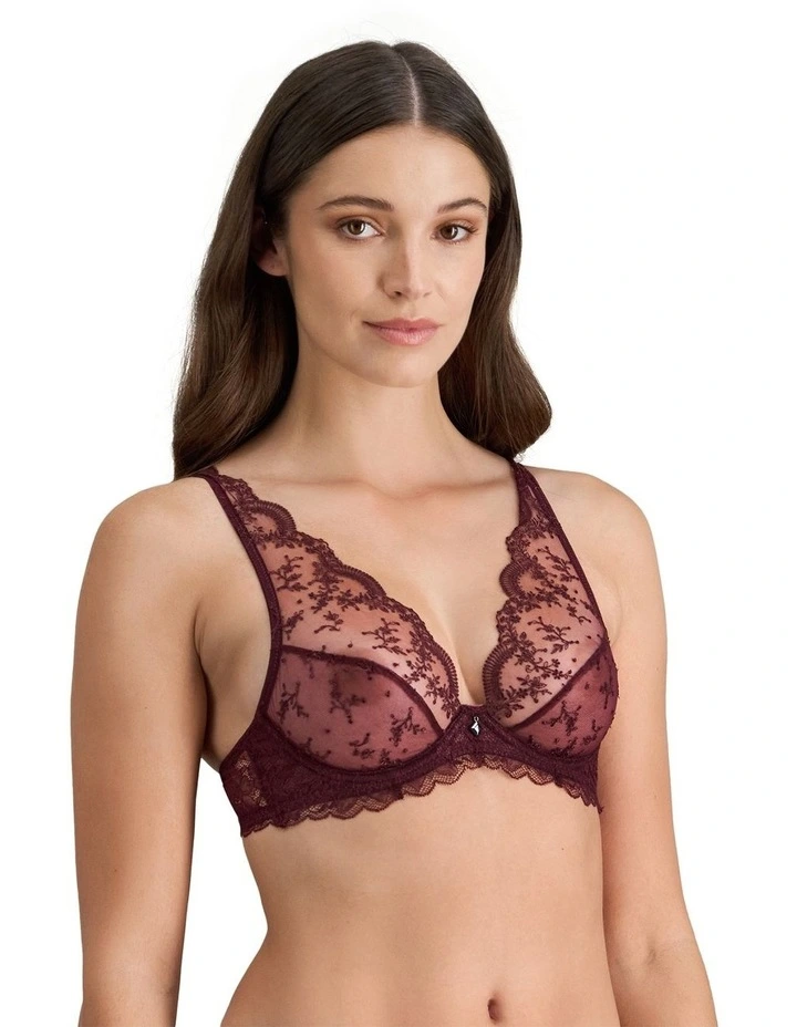 Etienne Underwire Bra in Fig image 3
