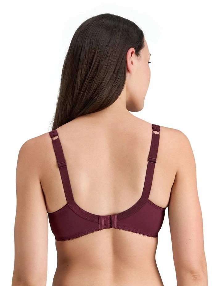 Coral Underwire Bra in Fig image 2