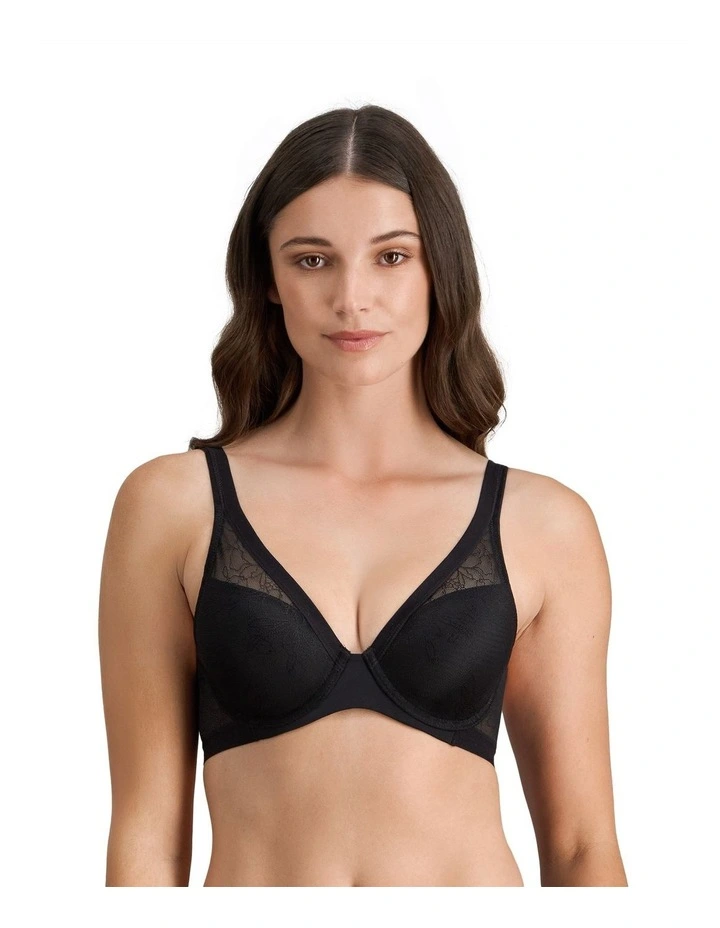 Bendon Whisper Contour Bra in Black image 1