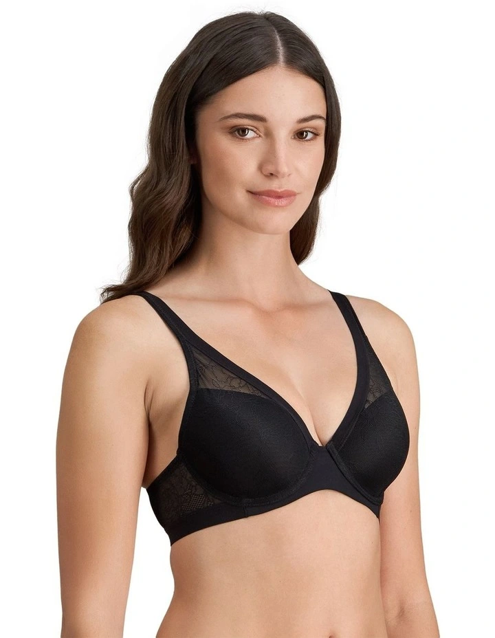 Bendon Whisper Contour Bra in Black image 3