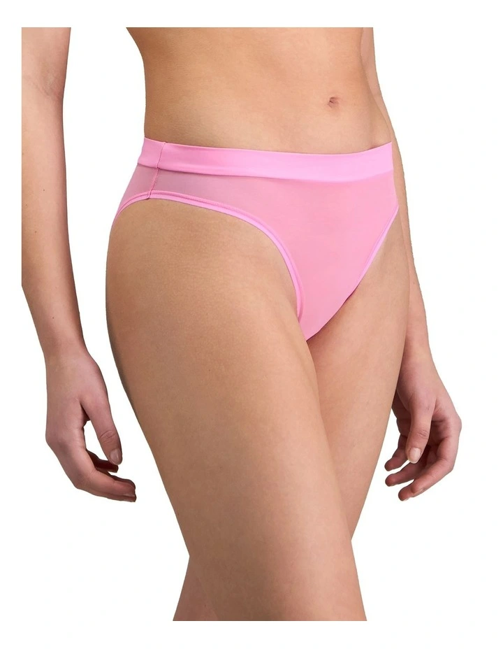 Lightweight High Cut Brief in Bubblegum Pink image 3