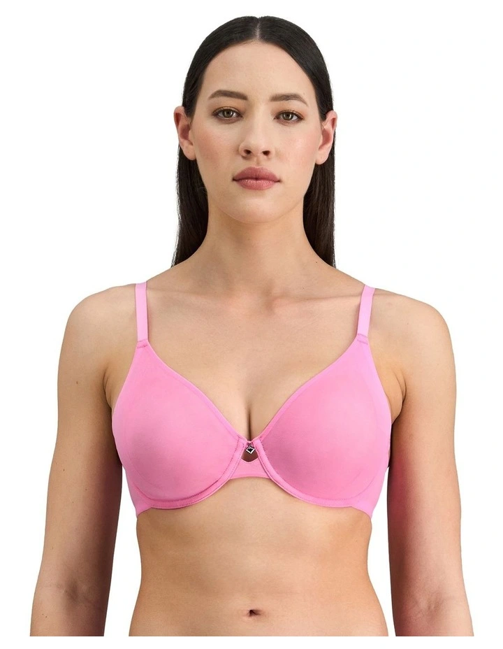 Lightweight Underwire Bra in Bubblegum Pink image 1