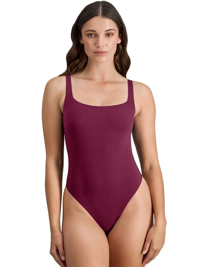 Extra-Ordinary Bodysuit in Fig image 1