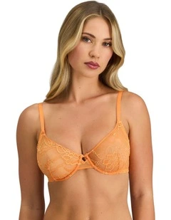 My Fit Underlayer Underwire Bra in Tangerine