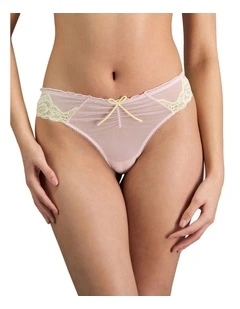Dreamer Thong in Pale Lilac