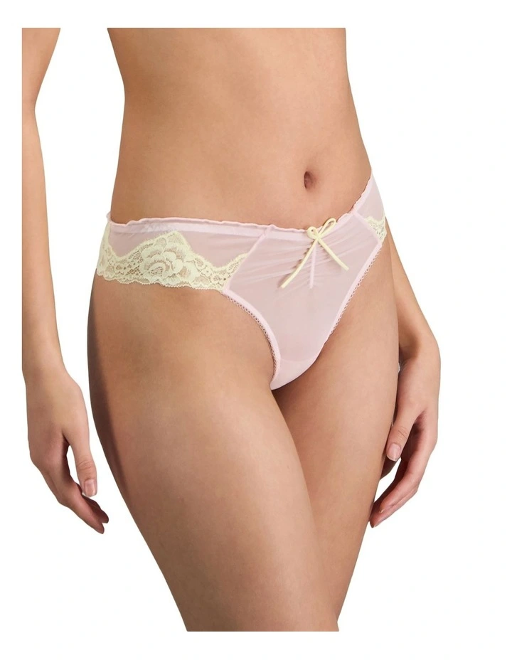 Dreamer Thong in Pale Lilac image 3