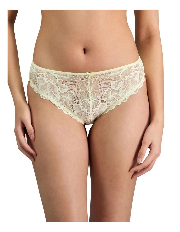 Embrace Bikini in Transparent Yellow image 1