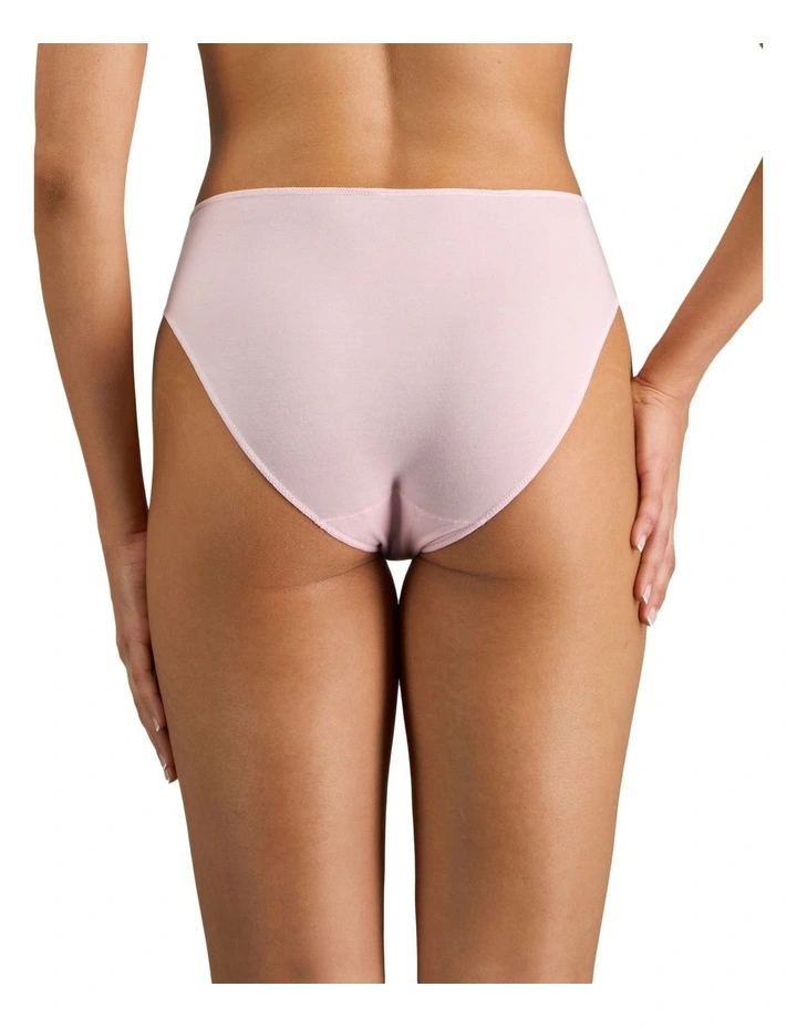 Au Naturel High Cut Brief in Pale Lilac image 2