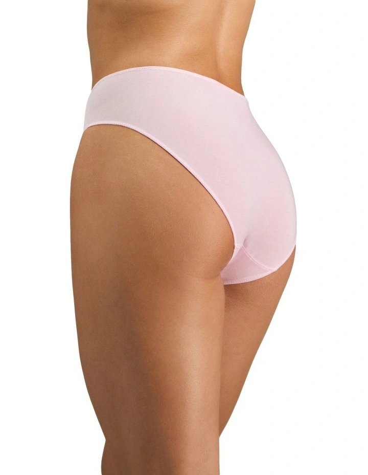 Au Naturel High Cut Brief in Pale Lilac image 3