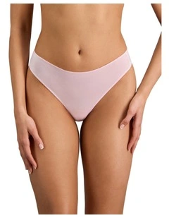Au Naturel Thong in Pale Lilac