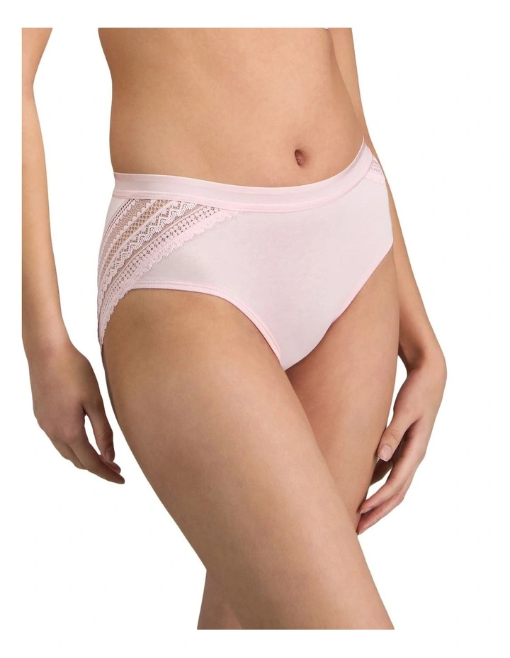 Angelica Midi Brief in Pale Lilac image 3