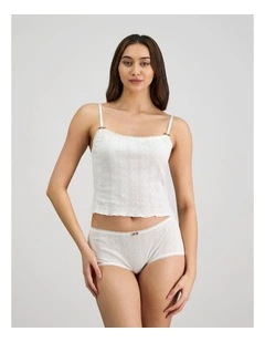 Body Cocoon Camisole in White
