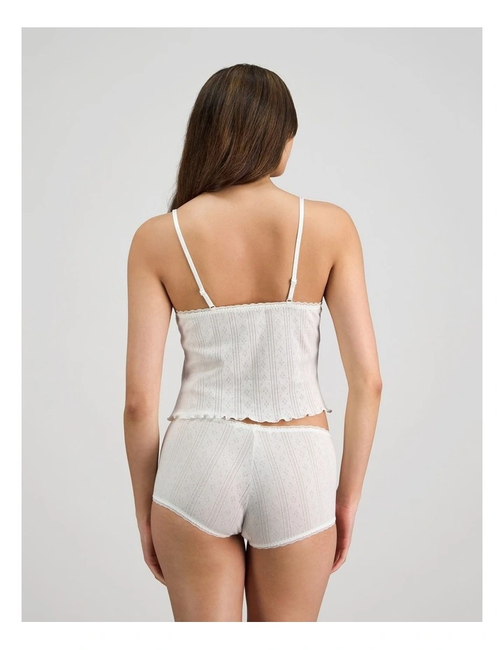 Body Cocoon Camisole in White image 2