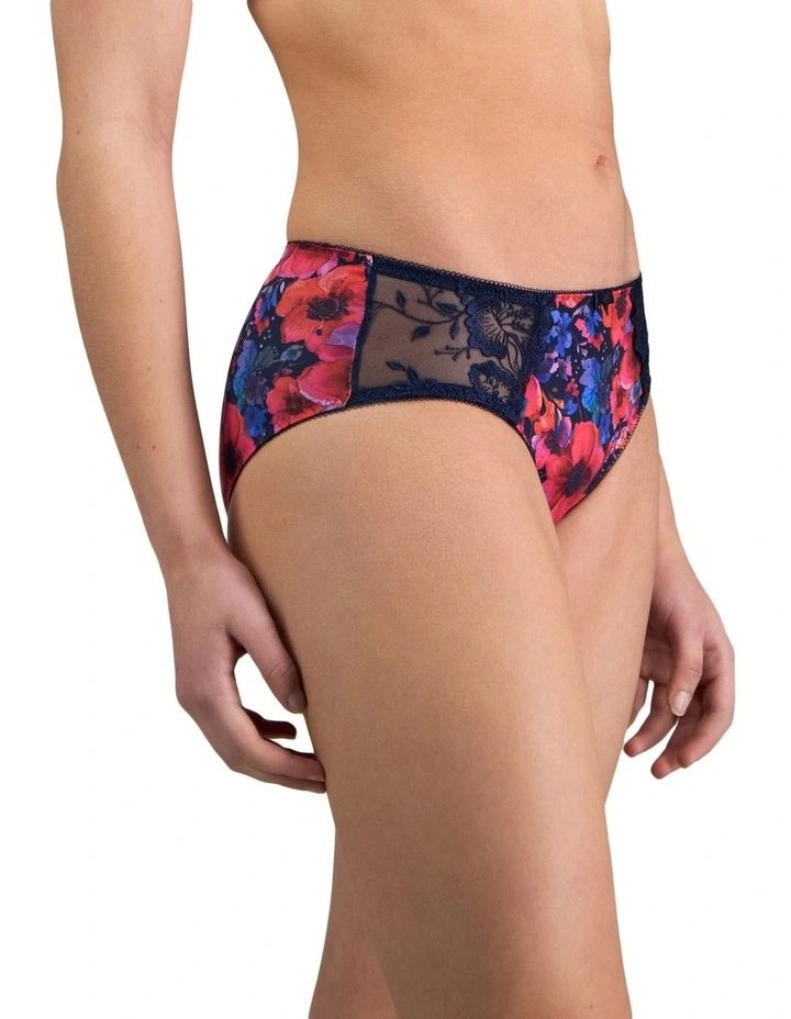 Wild Violet Full Brief in Jazzy Floral Print image 3