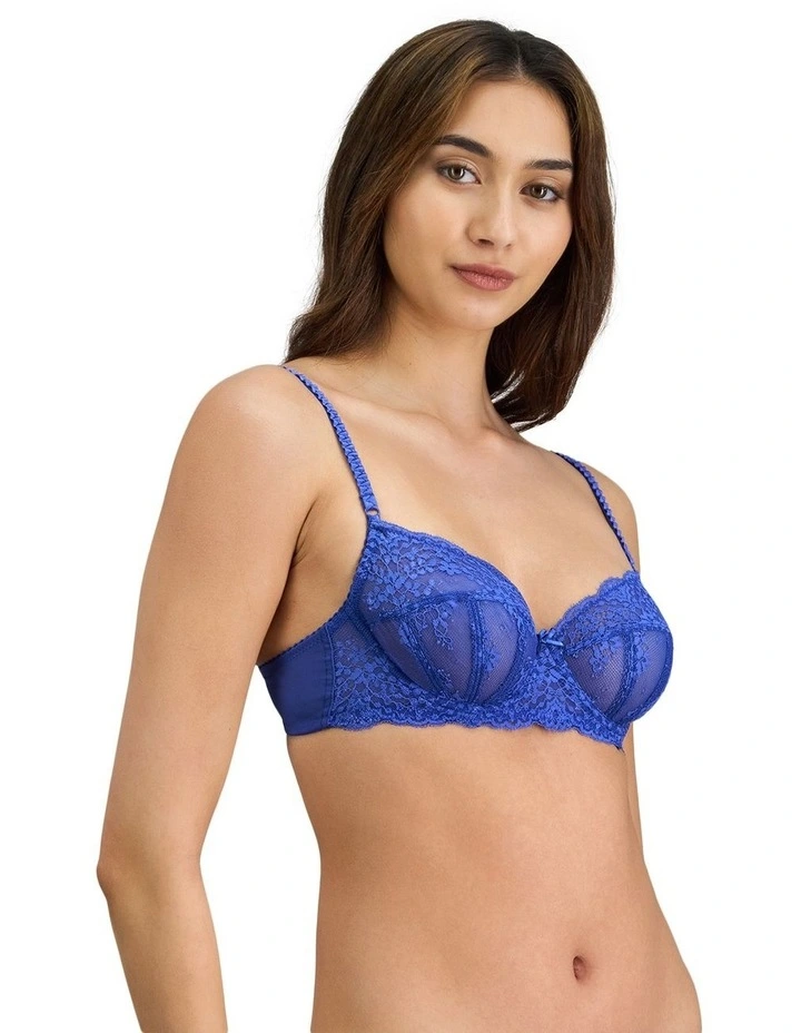 Sofia Underwire Bra in Dazzling Blue image 3