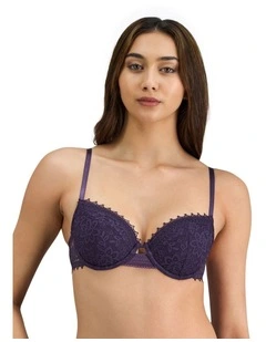 Jessie Contour Bra in Purple Velvet