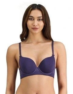 Bendon Body Contour Bra in Purple Velvet