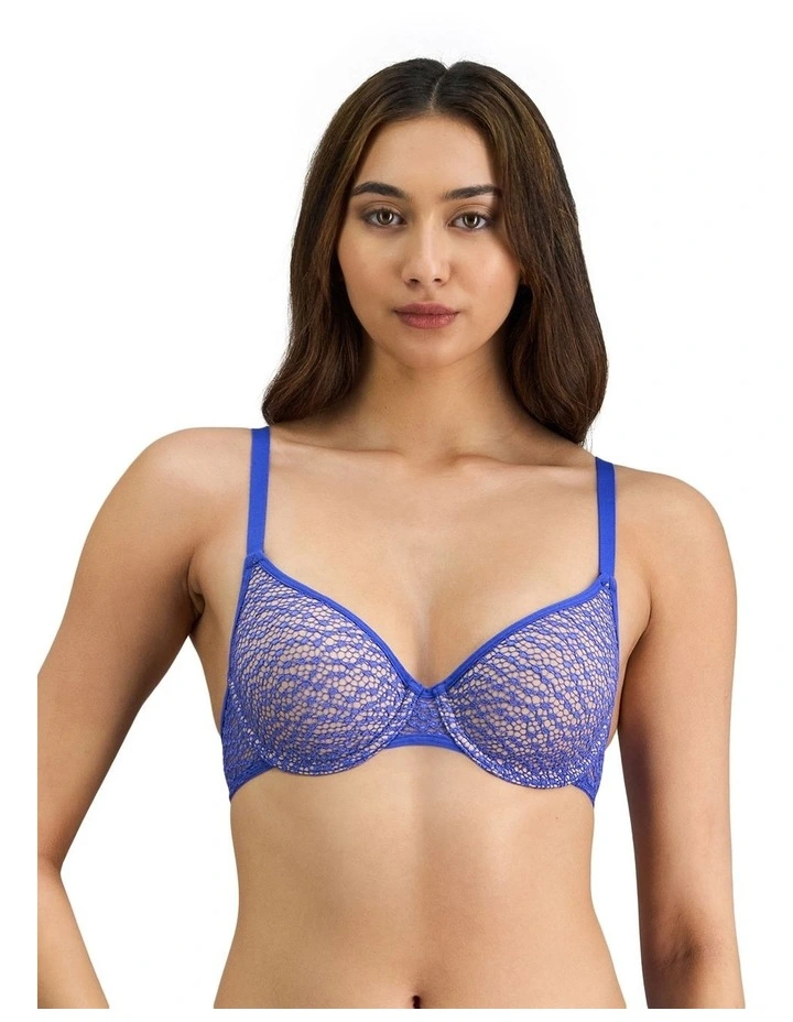 Effortless Everyday Contour Bra in Dazzling Blue image 1