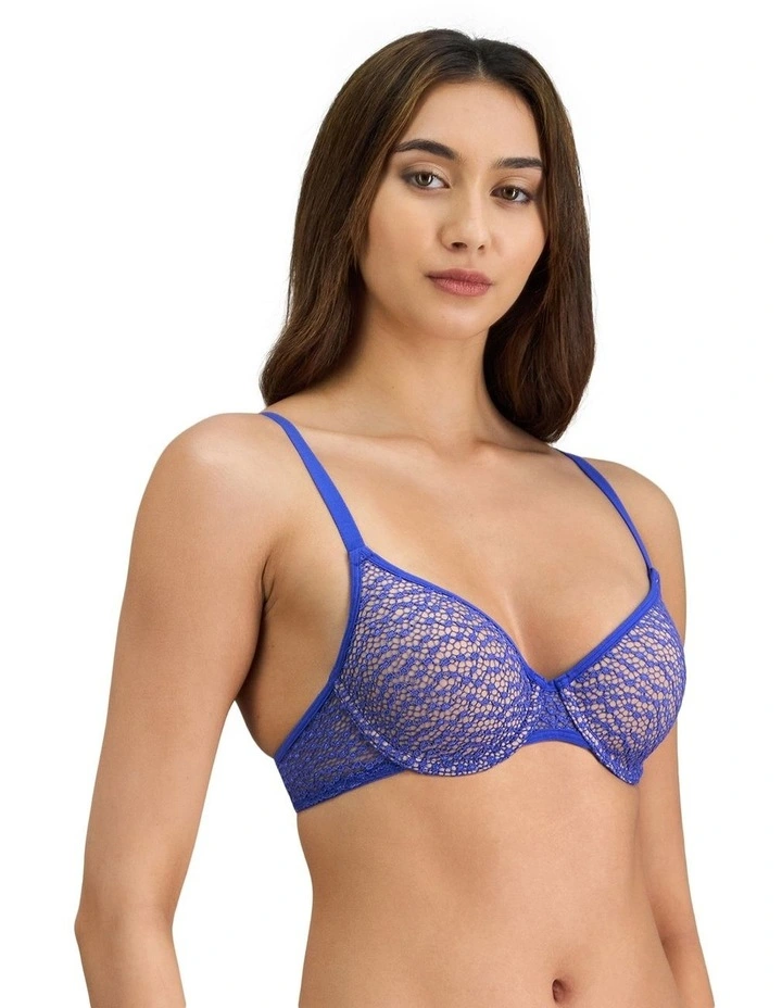 Effortless Everyday Contour Bra in Dazzling Blue image 3