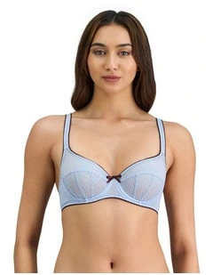 Harmony 2.0 Underwire Bra in Skyway/Fig