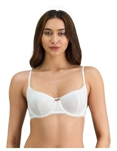 Body Cocoon Underwire Bra in White
