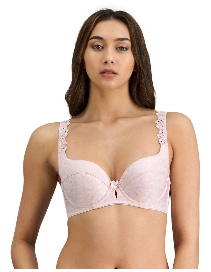 Damask Contour Bra in Pale Lilac image 1
