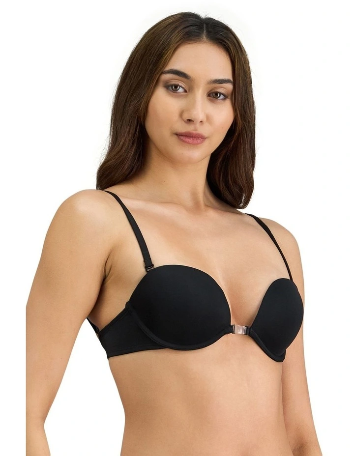 Infinity Multiway Strapless Bra in Black image 3