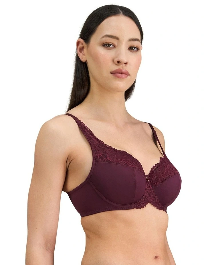 Laurel Underwire Bra in Fig image 3