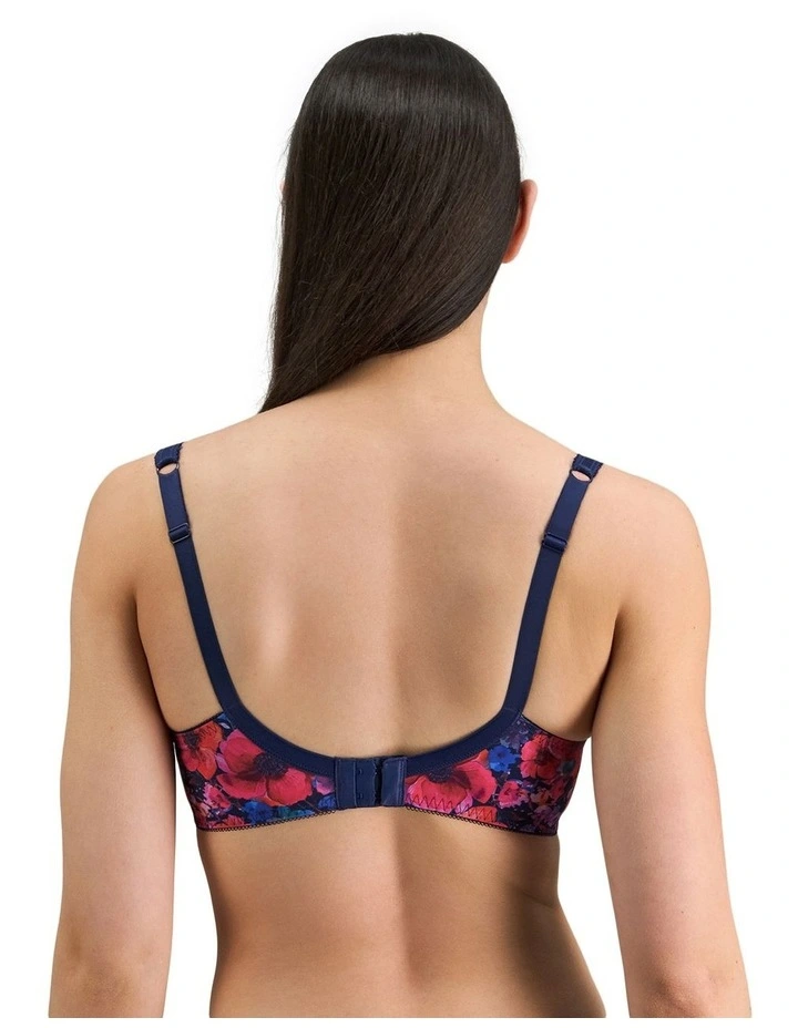 Wild Violet Underwire Bra in Jazzy Floral Print image 2